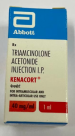 Triamcinolone Acetonide Injectable Suspension